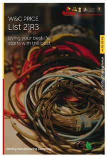 Sterling Wire & Cable Light Price List 21R3